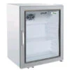 Armadio Frigo Refrigerato Snack Modello G-SC100G In Lamiera Verniciata Statico N.1 Porta A Vetro -Ristosubito Negozio armadio frigo refrigerato snack modello g sc100g in lamiera verniciata statico n 1 porta a vetro df0