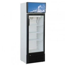Armadio Frigo Refrigerato Statico/espositore Bibite Modello G-Snack176SC Porta A Vetro