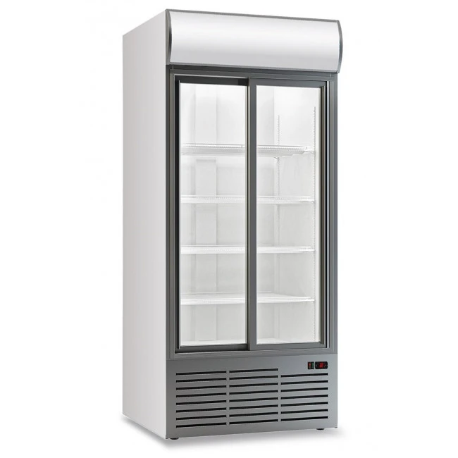 Armadio Frigo Refrigerato Ventilato 2 Porte Con Cassonetto Retroilluminato Modello CL113TCSLWHITE 3 Armadio Frigo Refrigerato Ventilato 2 Porte Con Cassonetto Retroilluminato Modello CL113TCSLWHITE