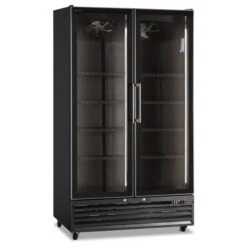 Armadio Frigo Refrigerato Ventilato 2 Porte Modello ICOOL110JUMBOBLACK