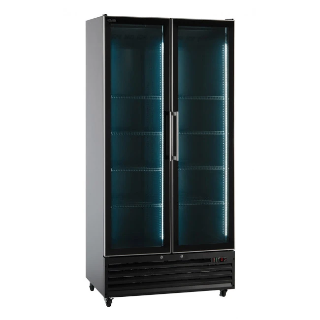 Armadio Frigo Refrigerato Ventilato 2 Porte Modello ICOOL80JUMBOBlack 3 Armadio Frigo Refrigerato Ventilato 2 Porte Modello ICOOL80JUMBOBlack