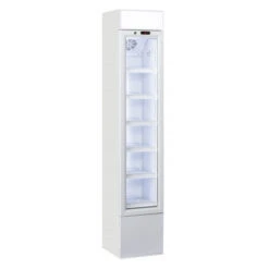 Armadio RefrigeratoEspositore Modello DC105 Porta Con Doppio Vetro Temprato Autochiudente Bianco