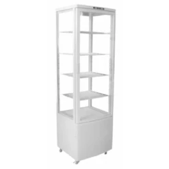 Armadio Refrigerato Ventilatoespositore Bibite Modello VRN235 BIANCA Porta A Vetro