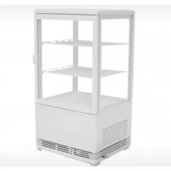 Armadio Refrigerato Ventilatoespositore Bibite Modello VRN58BIANCA Porta A Vetro