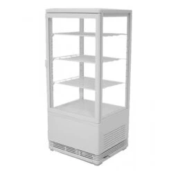 Armadio Refrigerato Ventilatoespositore Bibite Modello VRN78BIANCA Porta A Vetro