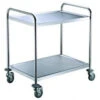 Carrello Di Servizio Inox Modello RPC-L2 Due Ripiani