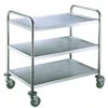 Carrello Di Servizio Inox Modello RPC-L3 Tre Ripiani -Ristosubito Negozio carrello di servizio inox modello rpc l3 tre ripiani 398