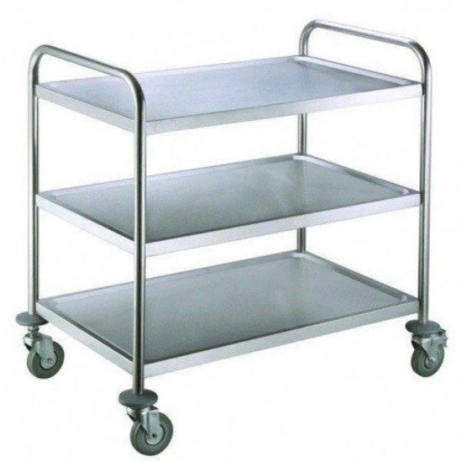 Carrello Di Servizio Inox Modello RPC-M3 Tre Ripiani 3 Carrello Di Servizio Inox Modello RPC-M3 Tre Ripiani