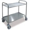Carrello Di Servizio Inox SR Due Ripiani Modello 75000200 -Ristosubito Negozio carrello di servizio inox sr due ripiani modello 75000200 c2a