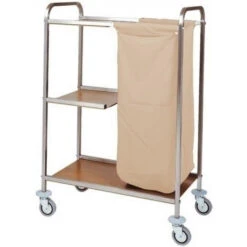 Carrello Portabiancheria, Pulizia, Multiuso Modello CA1501