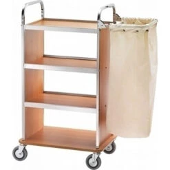 Carrello Portabiancheria, Pulizia, Multiuso Modello CA1505
