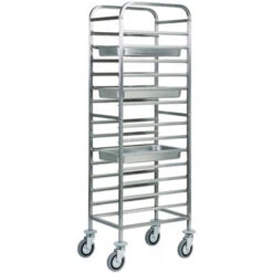 Carrello Portateglie GN 1/1 Modello CA1479 Portata N. 14 Teglie GN 1/1 (cm 53x32,5)