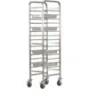Carrello Portateglie Rinforzato Modello CA1489R Portata N. 14 Teglie GN 1/1 (cm 53x32,5)