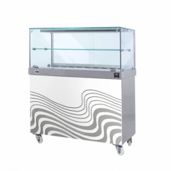 Espositore Banchetto Caldo SDF Vano Chiuso Modello BCVG001