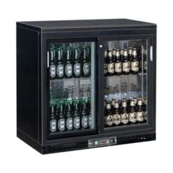 Espositore Bibite Refrigerato Modello G-BC2PS Porte Scorrevoli