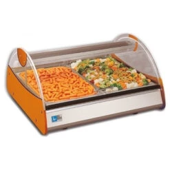 Espositore Da Banco Caldo Modello PLANET3GN-1/1BM Contiene Bacinelle GN1/3 E GN1/1