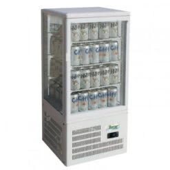 Espositore Da Banco Per Bibite Refrigerato Modello G-TCBD68 4 Lati In Vetro