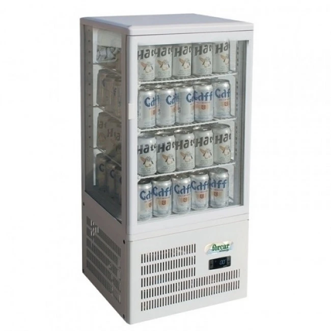 Espositore Da Banco Per Bibite Refrigerato Modello G-TCBD68 4 Lati In Vetro 3 Espositore Da Banco Per Bibite Refrigerato Modello G-TCBD68 4 Lati In Vetro