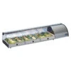 Espositore Da Banco Refrigerato Modello SUSHI8GN Per Sushi Contiene Bacinelle GN1/3 -Ristosubito Negozio espositore da banco refrigerato modello sushi8gn per sushi contiene bacinelle gn1 3 15a