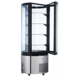 Espositore Refrigerato Modello ARC400RC N.4 Ripiani In Vetro Regolabili Refrigerazione Ventilata