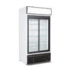 Espositore Verticale A Refrigerazione Ventilata Con Cassonetto Luminoso Per Bibite COF Modello UBC1000SD