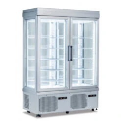 Frigo Pasticceria Vetro Quattro Lati No Frost Due Termostati Modello PSG132NFN/NFN