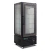 Frigo Pasticceria Vetro Quattro Lati No Frost In Acciaio Inox Modello VICTORIA65NFNBLACK