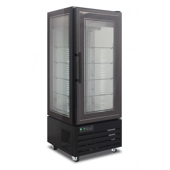 Frigo Pasticceria Vetro Quattro Lati No Frost In Acciaio Inox Modello VICTORIA65NFNBLACK 3 Frigo Pasticceria Vetro Quattro Lati No Frost In Acciaio Inox Modello VICTORIA65NFNBLACK