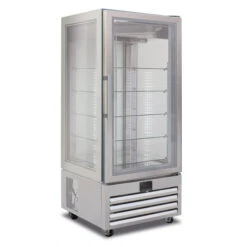 Frigo Pasticceria Vetro Quattro Lati No Frost In Acciaio Inox Modello VICTORIA85NFNSILVER