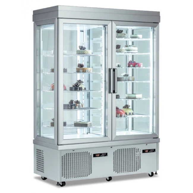 Frigo Pasticceria Vetro Quattro Lati No Frost Negativa E Statica Modello PSG132NFN/ST 3 Frigo Pasticceria Vetro Quattro Lati No Frost Negativa E Statica Modello PSG132NFN/ST
