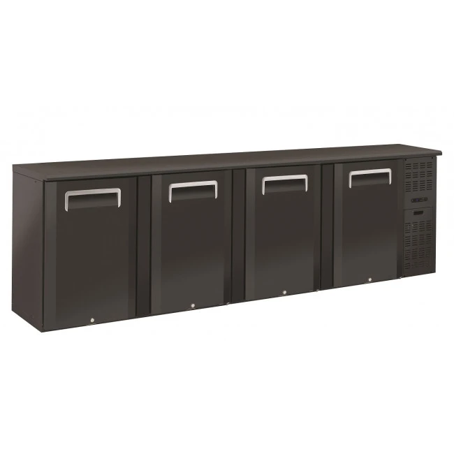 Frigorifero Retro Banco Per Bibite Modello QB400 Porte A Battenti 3 Frigorifero Retro Banco Per Bibite Modello QB400 Porte A Battenti