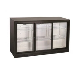 Frigorifero Retro Banco Refrigerato Modello BBC386S N.3 Porte Scorrevoli