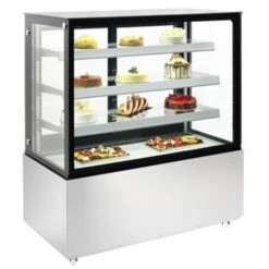 Vetrina Espositiva Pasticceria In Acciaio Inox Modello VELVET1240