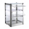 Vetrina Espositore Da Banco Calda TP Modello KB33R In Lamiera Di Acciaio Inox Potenza 400 W -Ristosubito Negozio vetrina espositore da banco calda tp modello kb33r in lamiera di acciaio inox potenza 400 w dc2