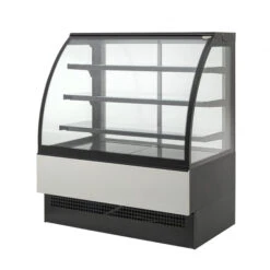 Vetrina Pasticceria Neutra (Non Refrigerata) Modello EVO120NEUTRO Vetro Frontale Apribile E Porte Scorrevoli Posteriori In Vetrocamera Temperata