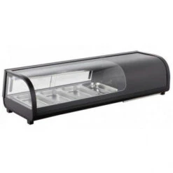 Vetrina Refrigerata Da Banco Espositive Per Sushi Modello AK413VSB Contenitori 4GN 1/3