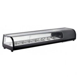 Vetrina Refrigerata Da Banco Espositive Per Sushi Modello AK813VSB Contenitori 8GN 1/3