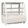 Vetrina Refrigerata Da Banco Modello RC100W Esterno Bianco