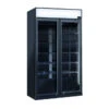 Vetrina Refrigerata Per Bibite Nero Modello DC1050CB Con Opalina Pubblicitaria