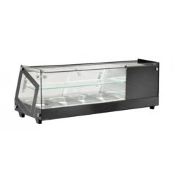 Vetrina Refrigerata Per Esposizione Di Tapas Modello AK413VTB Capacità 4xGN1/3 H 4,0 Cm
