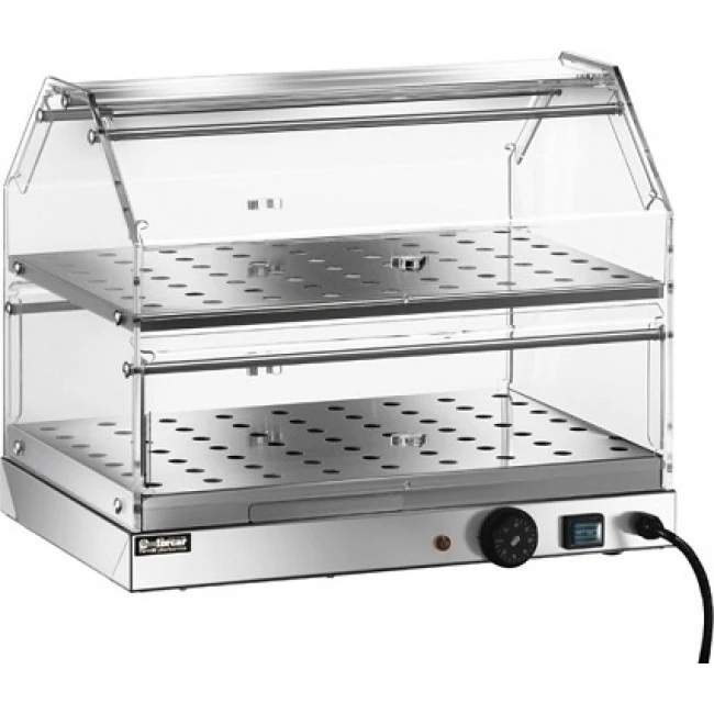 Vetrina Riscaldata Modello VBR4752 Da Banco Due Piani 3 Vetrina Riscaldata Modello VBR4752 Da Banco Due Piani