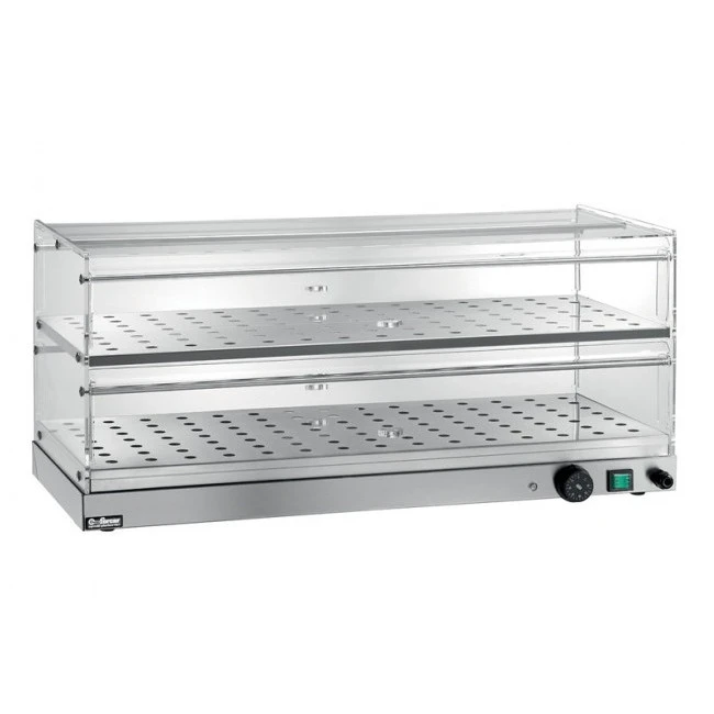 Vetrina Riscaldata Modello VBR4756 Da Banco Due Piani 3 Vetrina Riscaldata Modello VBR4756 Da Banco Due Piani