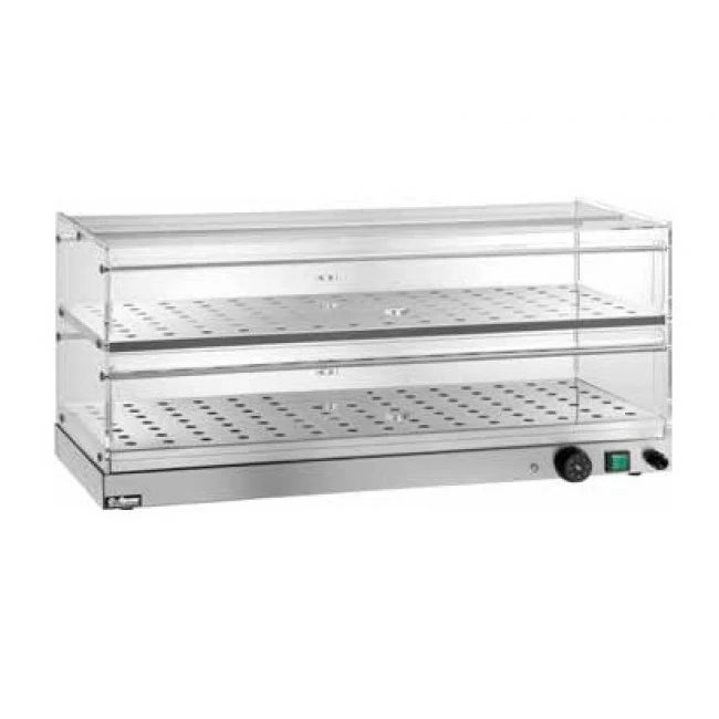 Vetrina Riscaldata Modello VBR4786 Da Banco Due Piani 3 Vetrina Riscaldata Modello VBR4786 Da Banco Due Piani