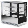 Vetrine Pasticceria Quattro Lati Vetro 2 Ripiani Modello DELUXE122PSV -Ristosubito Negozio vetrine pasticceria quattro lati vetro 2 ripiani modello deluxe122psv 90f