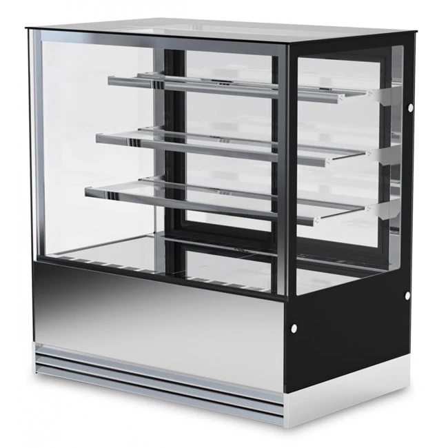Vetrine Pasticceria Quattro Lati Vetro 3 Ripiani Modello DELUXE93PSV 3 Vetrine Pasticceria Quattro Lati Vetro 3 Ripiani Modello DELUXE93PSV